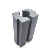 Orange Bench Barrel Fork Tube Vise Jaw (0" - 1.75")