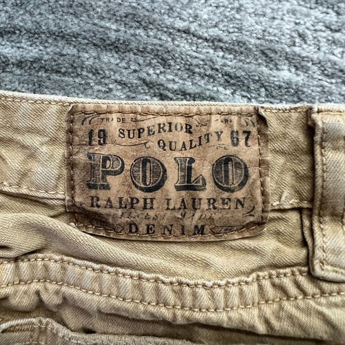 Polo 650 Jeans Size 12 Youth Boys Skinny Ralph Lauren Brown Denim - Picture 7 of 12