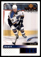1999-00 Upper Deck MVP Stanley Cup Scott Young St. Louis Blues #166 NHL Hockey