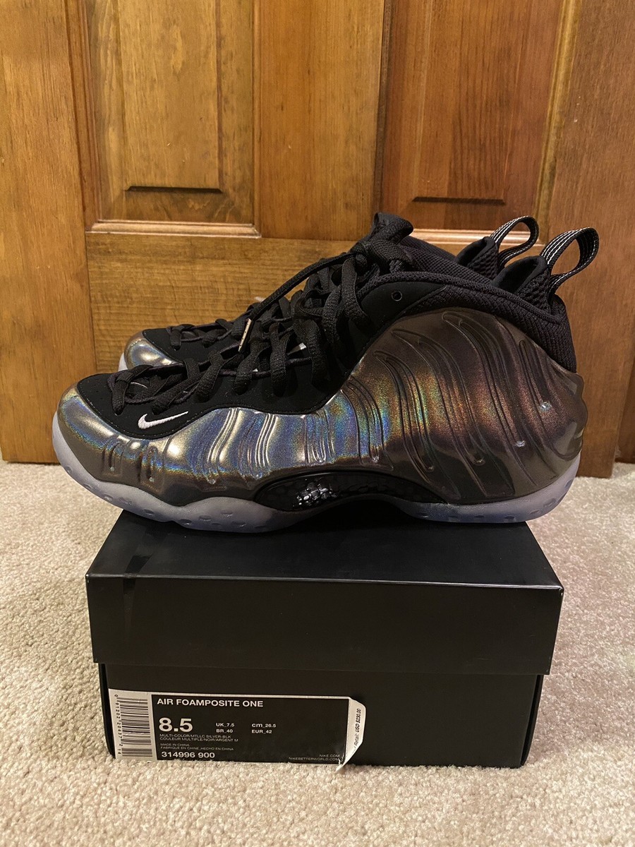 Nike Air Foamposite One Hologram Style 314996-900 Size 8.5 