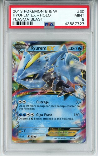 Kyurem-EX graded PSA 9 for sale on eBay