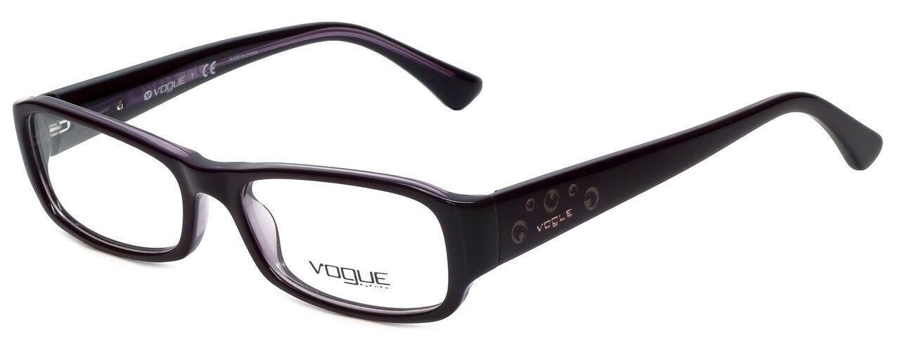 Vogue Designer Multi-Focus Blue Light Glasses VO2758-1887 Purple Crystal 50mm