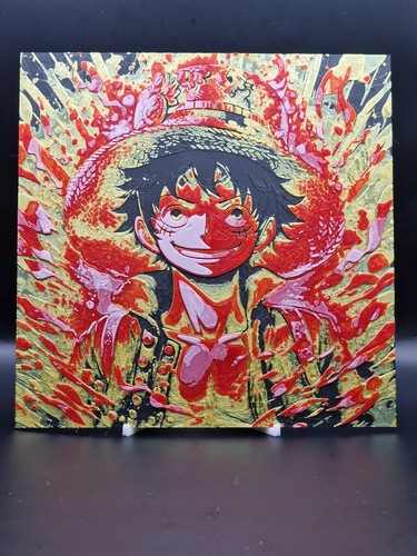 One Piece Straw Hat Luffy Poster - Homemade Luffy Wall Art - 3d Anime Poster - Picture 7 of 7