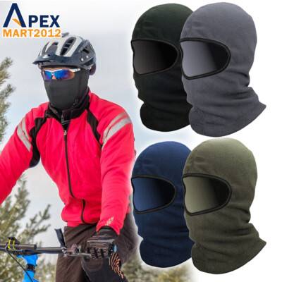 1/2PCS Balaclava Full Face Mask Winter Warm Fleece Windproof Outdoor Cycling Hat