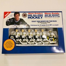 Wayne Gretzky BOSTON BRUINS TEAM SET Buddy L Overtime Sports Table Hockey