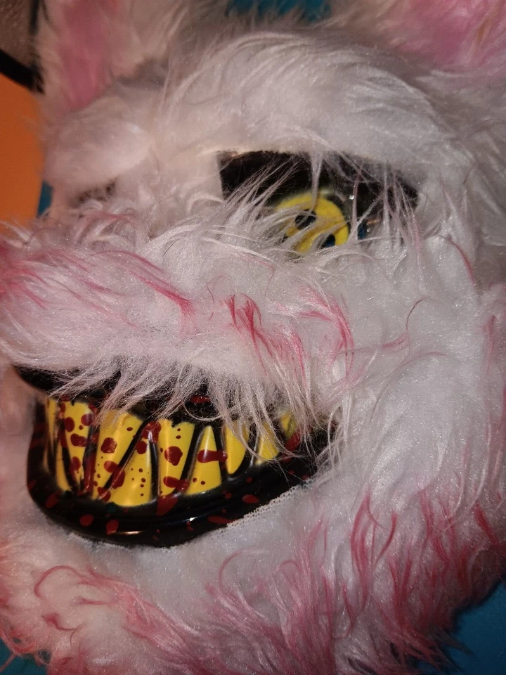 Cosplay/Halloween Horror Furry Bunny Mask - Image 4 of 4