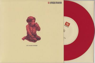 TILL LINDEMANN Ich Hasse Kinder 7'' Limited Edition Red Vinyl 2021 * RARE