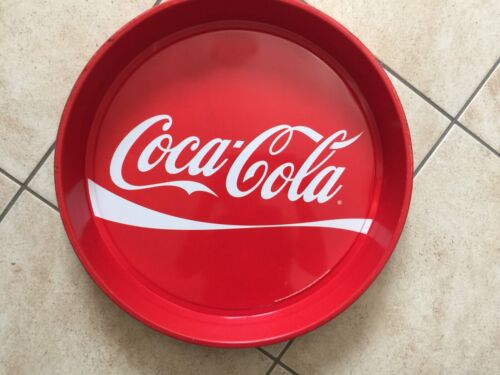 COCA COLA LARGE SHEET METAL TRAY NEW DYNAMIC WAVE CM 35.5 - Picture 1 of 5