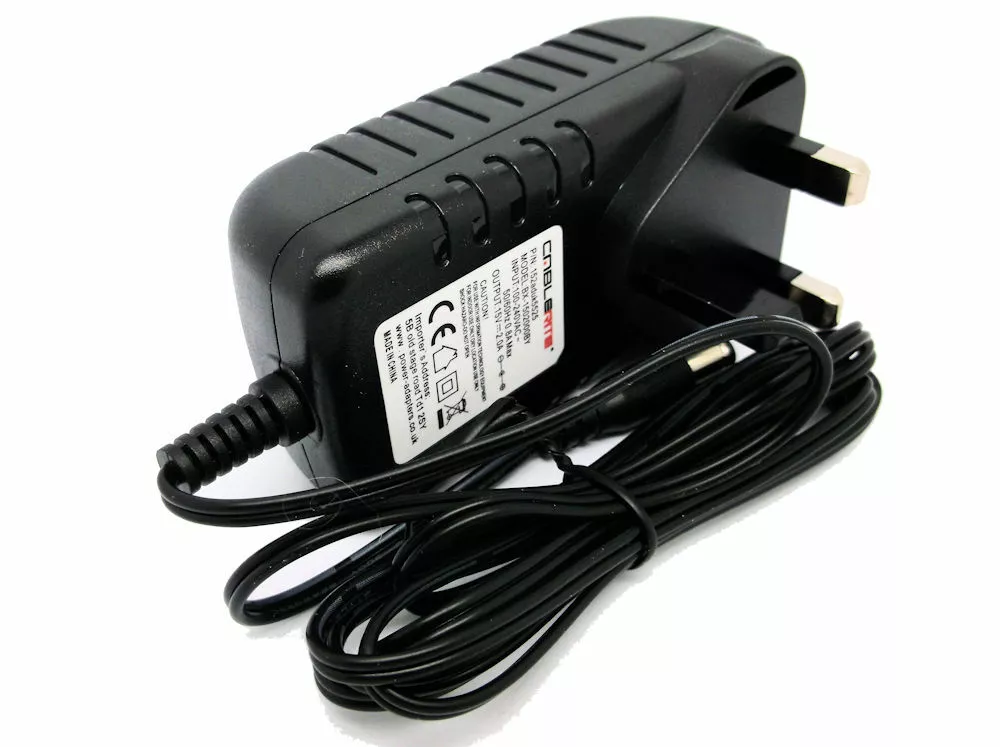 9v Tesco Technika 7 inch Twin Portable DVD Player quality power supply  charger c