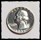 1956 WASHINGTON QUARTER Highly Reflective Fields Gem PROOF    #11D12