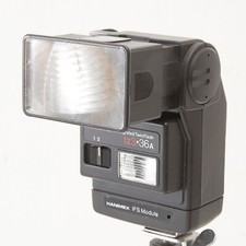 HANIMEX TZ3-36A PODWÓJNA / UCHYLNA / OBROTOWA / ZOOM GORĄCA LAMPA BŁYSKOWA - PRZETESTOWANA