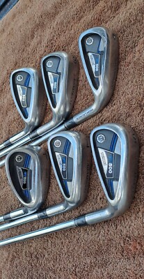 Golf irons set ADAMS GT500 6 clubs right hand R regular flex original grips very
