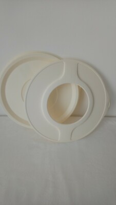 Tupperware Ersatzdeckel CombiPlus Große Rührschüssel 3,5 L - Nr. 4969 + 4970 NEU