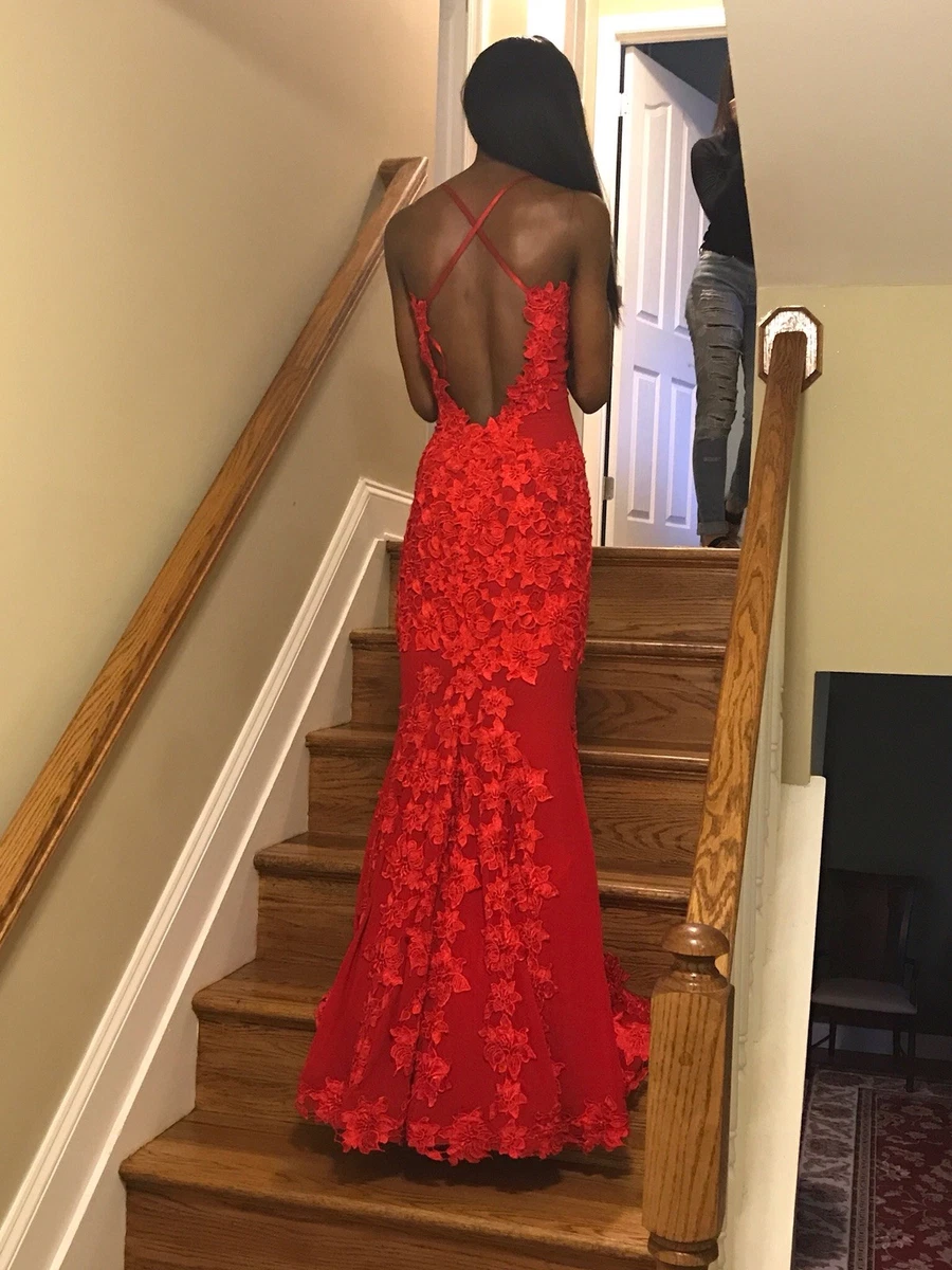 Ebay clearance red dress