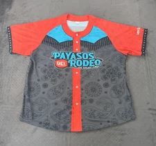 Payasos del Rodeo Jersey Sugarland Space Cowboys Baseball Minors Giveaway Men XL