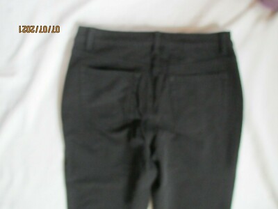 DREAM JEANNES by QUAKER FACTORY black size 4 cropped jean LK NU | eBay