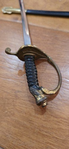 Vintage United States Navy USN Mini Sword Letter Opener - Picture 10 of 14