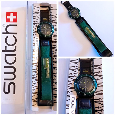 Swatch Scuba NOS SDB113 1998 Dreamwater Vintage Orologio da polso Nuovo Quarzo