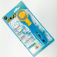 Olfa Rollschneider 45 Mm Maxi Aqua-Blau Rotationsschneider