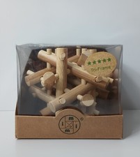 Bamboo Puzzle 3D Tri Frame ECO Game Ages 8 Streamline Imagined New