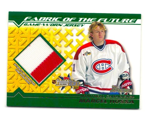 2002-03 Bowman Young Stars Fabric Of The Future Game Worn Jersey Insert Cards - Picture 28 of 51