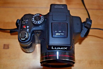 Panasonic LUMIX DMC-FZ48 12.1MP Digital Camera - Black for sale