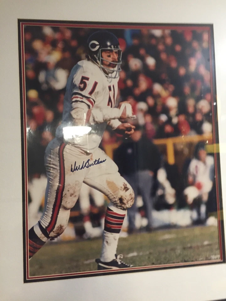 Dick Butkus Signed 16/20 Photo Custom Framed - Image 4 of 4