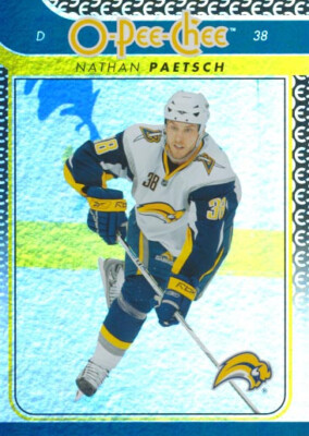 2009-10 O-Pee-Chee RAINBOW #711 NATHAN PAETSCH - Buffalo Sabres