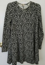 Show Me Your MuMu Black White Pattern Dress. Size S. Excellent Condition