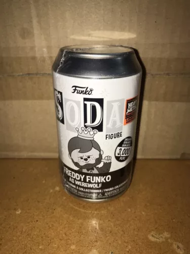 Freddy Funko Soda Werewolf B&W Black White LE 3000 Heavy Metal Halloween 2023