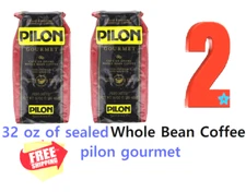 Pilon Gourmet Whole Bean 1 Lb each bag Cafe en Grano 100 % Arabica Sealed Bag