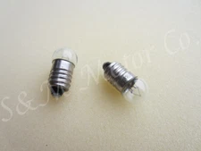 2 LUCAS 987 BULB SPEEDOMETER TACHOMETER 12V 3W SCREW-IN TRIUMPH BSA NORTON