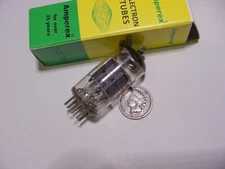 AMPEREX 12AX7 ECC83 TUBE (OG- series poor cosmetic strong tested)