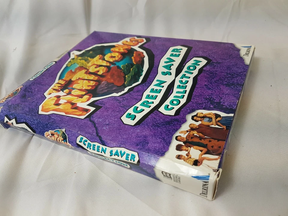Flintstones Screen Saver Collection Big Box 1994 PC computer complete - Image 2 of 4