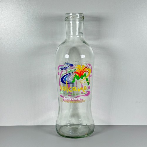 Snapple Collectible Bottle 🌋VOLCANO🌋 No cap | Snapple Elements | Vintage Bottl - Picture 6 of 6