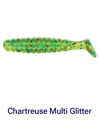 Charlie Brewer's Crappie Slider 1 -1/2'' Grub 15/Pack~ Choose Color