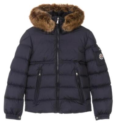 Moncler New Byron Puffer Jacket Age 12 yrs rrp £695- Unisex Navy