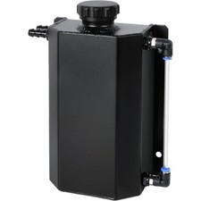 Universal Aluminum Coolant Radiator Overflow Reservoir Expansion Tank Black 2l Universal Aluminum Coolant Radiator Overflow Reservoir Expansion Tank Black 2l