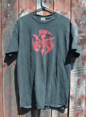 Y2K Meat Locker Seven band rare metal t-shirt