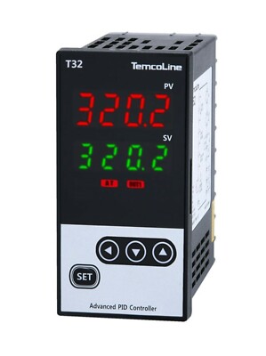 Temcoline T32-S00 Digital PID Controller Heating Cooling control 48x96x77mm  