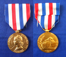 French Gold Medal Honour of the Railways Médaille d'Honneur des Chemins de Fer