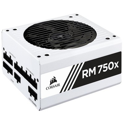 Corsair RM750x WHITE 750W 80+ Gold Fully Modular ATX Power Supply (CP-9020187)