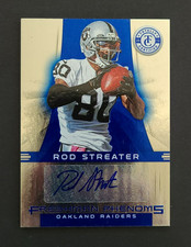 2012 Totally Certified Rod Streater Freshman Phenoms Blue Autograph #133  SN /99