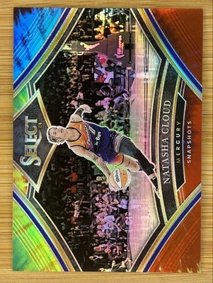 CASE HIT Tie-Dye Prizm #/25   2024 Panini Select WNBA - Snapshots Natasha Cloud