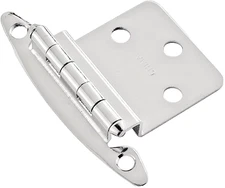 Hickory Hardware P140-26 Variable Overlay 3/8 Cabinet Door Hinge 170° BOX OF 25