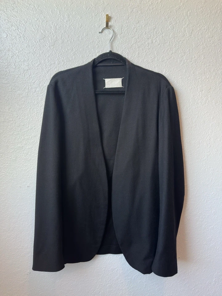 Blazer Maison Margiela Minimal Sin Cuello Lana Virgen - SS23 Foto 3 de 4