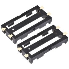 Battery Case Storage Box 2 Slots x 3.7V Battery Holder for 2x18650 Battery 2Pcs