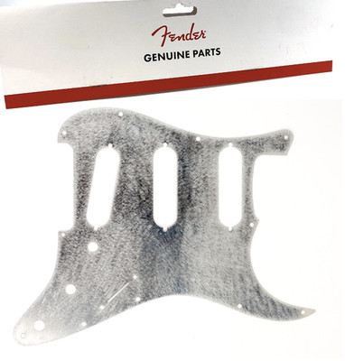 Genuine Fender Strat Eleven Hole Pickguard SHIELDING Ground Shield '62