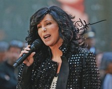 Cher Original 10x8 handsigniertes Foto + Echt...