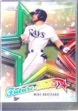 2021 Topps Chrome Mike Brosseau #FS-12 Rays Future Stars